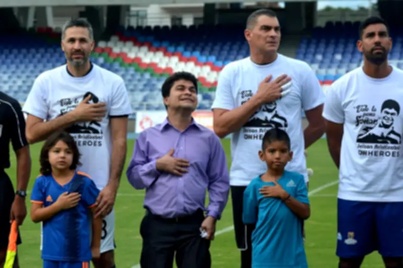Fundación Jeison Aristizábal organiza evento mundialista en Miami con figuras de la Selección