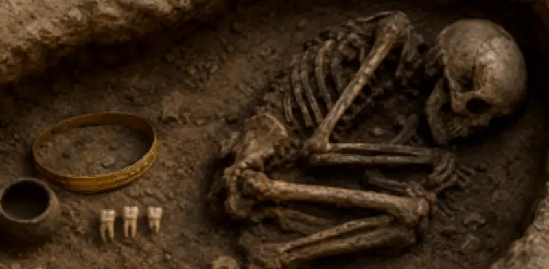Hallan en Serbia diadema de oro y tumbas de 4.600 años que redefinen la Edad del Bronce