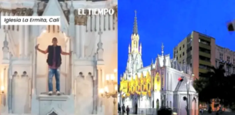 Hombre que dijo ser el 'Diablo' destruyó siete imágenes en iglesia La Ermita de Cali
