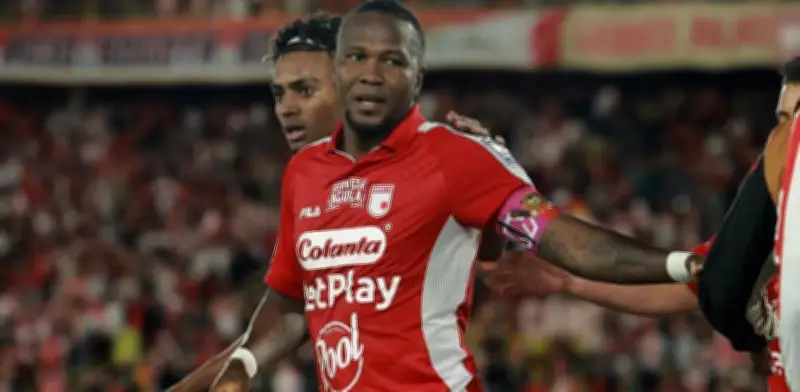 Hugo Rodallega: las cifras que lo convierten en nuevo ídolo de Santa Fe