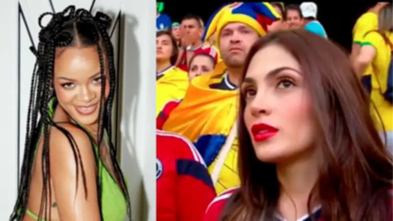 IA revive el momento viral de Natalia Betancourt que cautivó a Rihanna