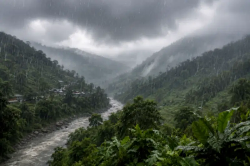 Ideam alerta por fuertes lluvias en varias regiones de Colombia esta semana