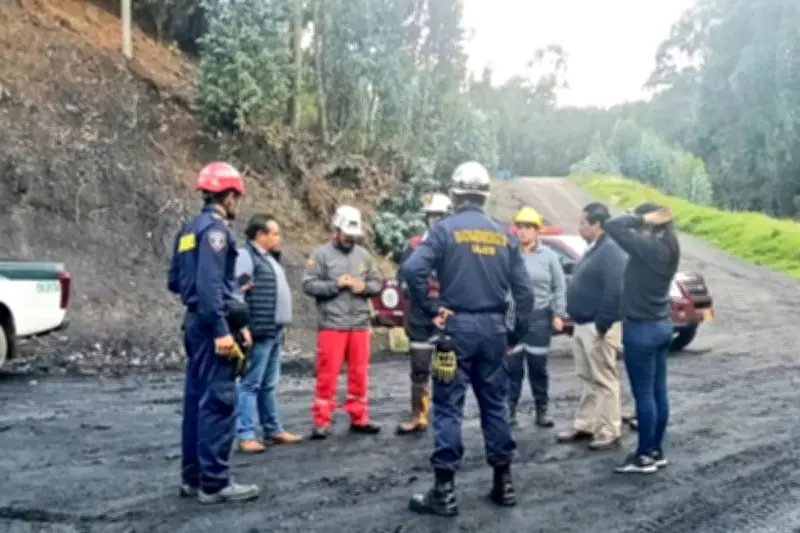 Identifican a los 9 mineros fallecidos en Sutatausa; rescatan a 6 con vida