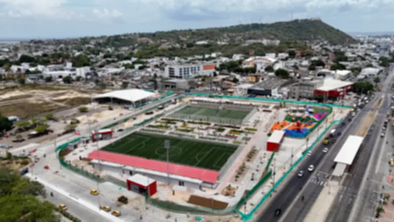 Inauguran primera etapa del Complejo Deportivo Nuevo Chambacú en Cartagena