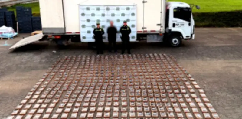 Incautan 587 kilos de cocaína en Caldas y golpean red del ‘clan del Golfo’
