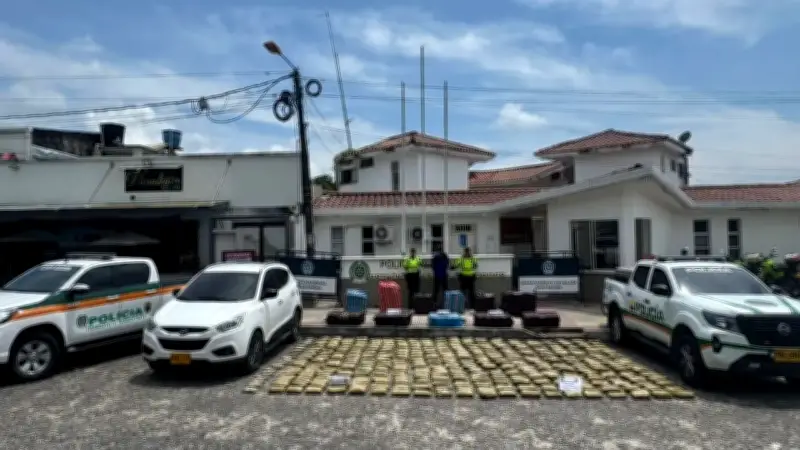 Incautan más de 755 kg de marihuana en Sabana de Torres, Santander