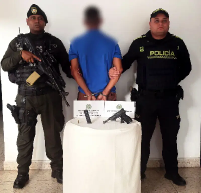 Incautan pistola alemana de la Segunda Guerra Mundial en Santander