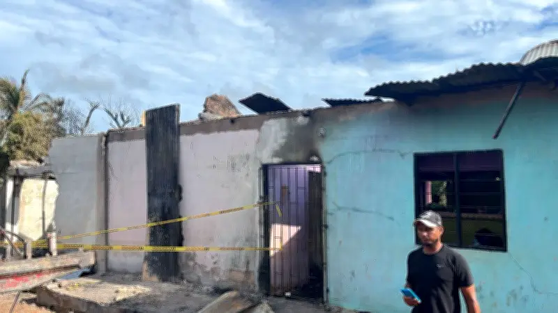 Incendio en Tiquisio, Bolívar deja 15 familias damnificadas