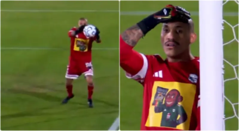 Insólito error de portero Ignacio Arce en la Copa Sudamericana 2026
