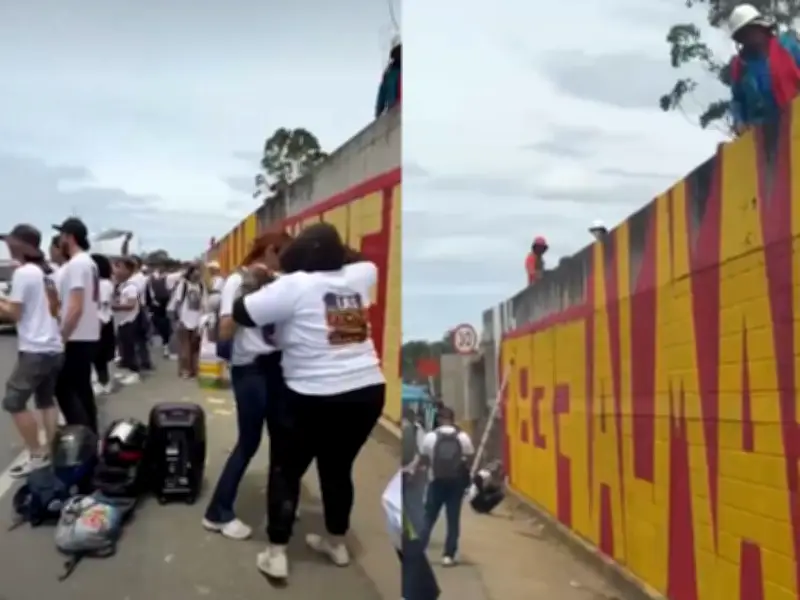 Intervención artística en Llanogrande desata polémica por falsos positivos