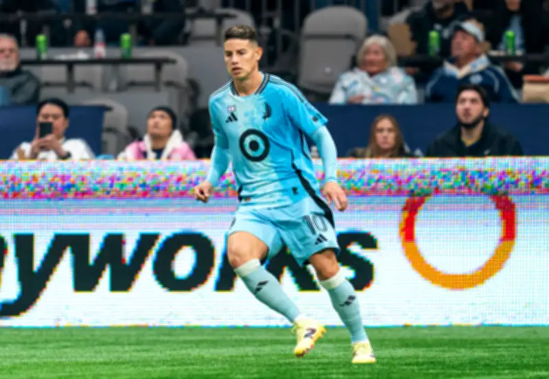 James Rodríguez rompe sequía con dos asistencias en empate de Minnesota United