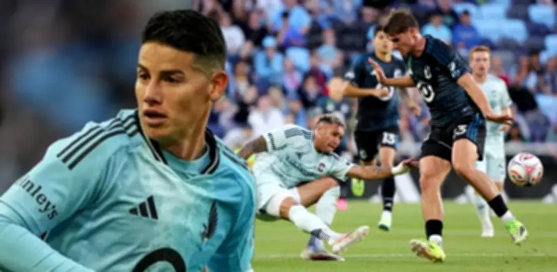 James Rodríguez se despide del Minnesota United con titularidad y cerca del gol