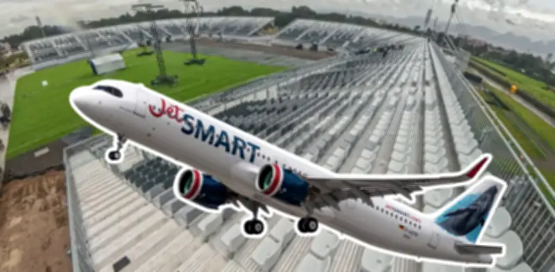 JetSMART firma alianza permanente con Vive Claro Distrito Cultural en Colombia