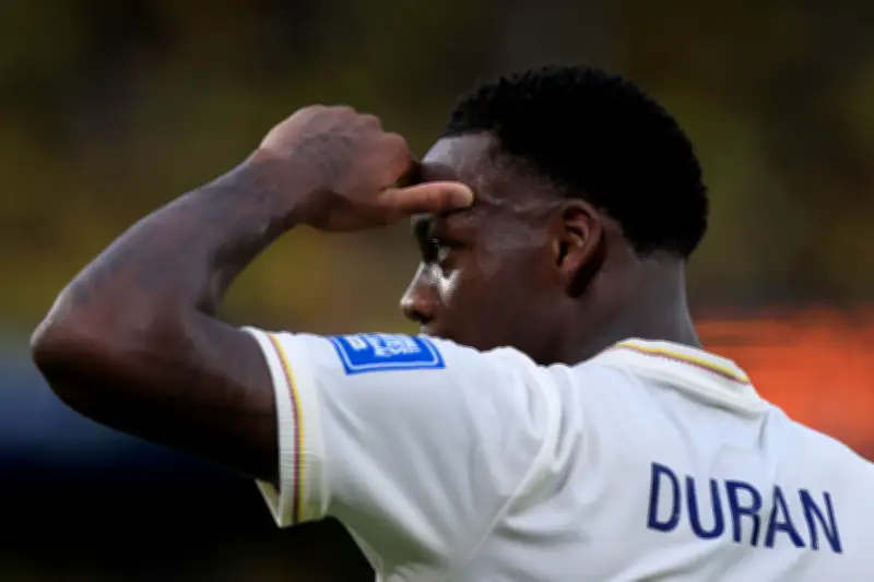 Jhon Jáder Durán sorprende en prelista de Selección Colombia para Mundial 2026