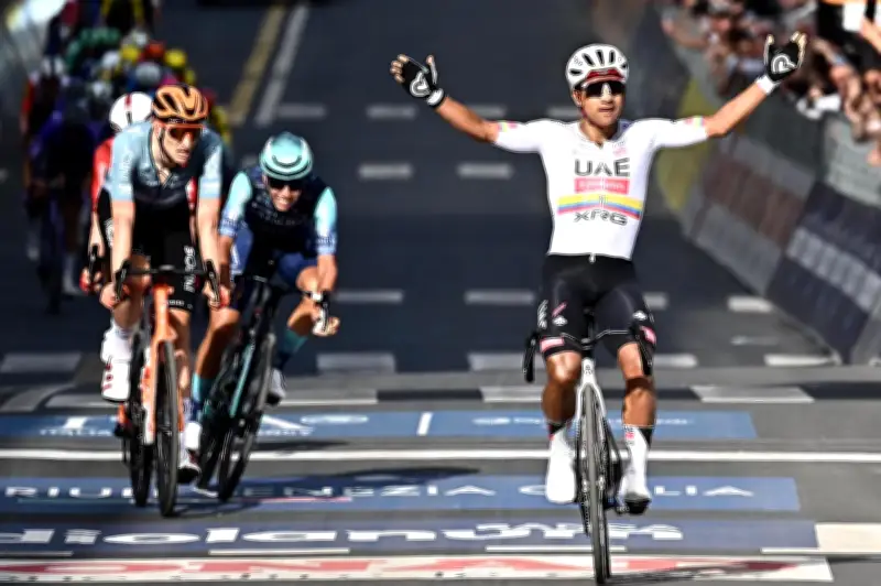 Jhonatan Narváez gana la cuarta etapa del Giro de Italia 2026