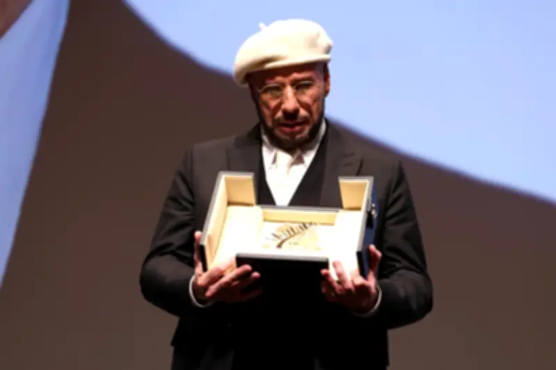 John Travolta recibe Palma de Oro honorífica en Cannes 2026
