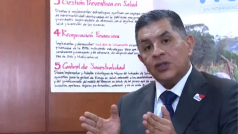 Jorge Iván Ospina promete revelar estados financieros de Nueva EPS antes de junio