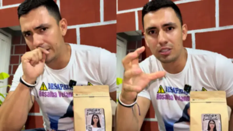 Joven recorre Colombia en búsqueda de su madre desaparecida