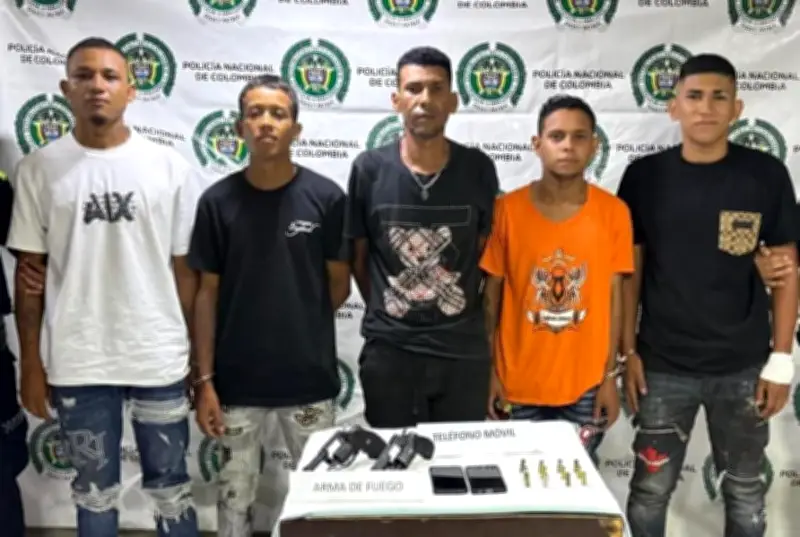 Juez envía a la cárcel a cinco presuntos 'Pachencas' por masacre en Puebloviejo