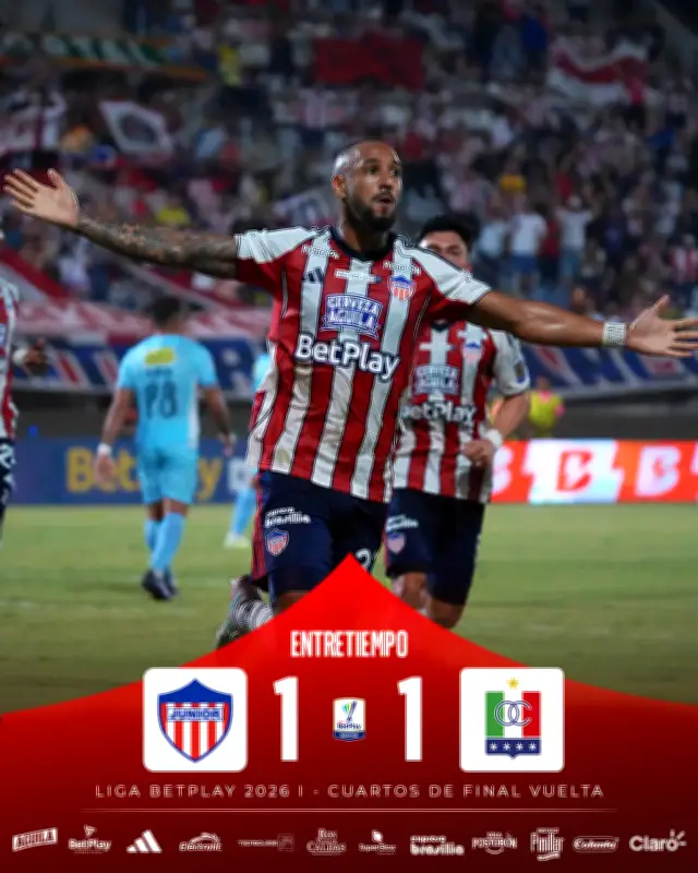 Junior clasificó a semifinales pese a empate con Once Caldas; Dayro falló penal