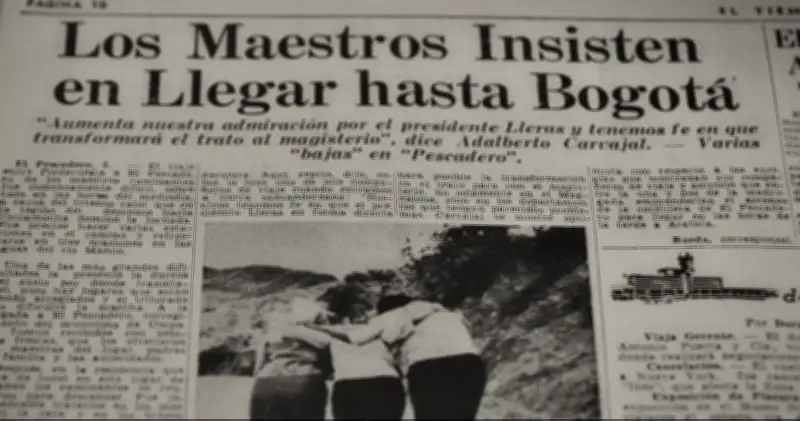 ‘La marcha del hambre’: el documental que revive la lucha docente de 1966