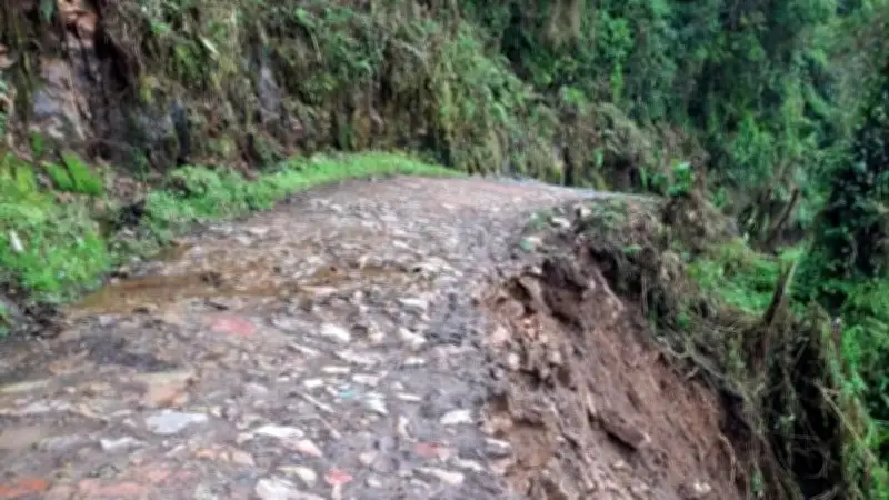 Lluvias intensas en Santander: 29 municipios en alerta por deslizamientos