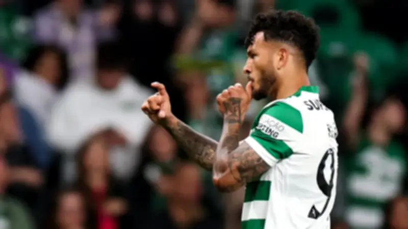 Luis Suárez lidera goleada del Sporting con gol y dos asistencias