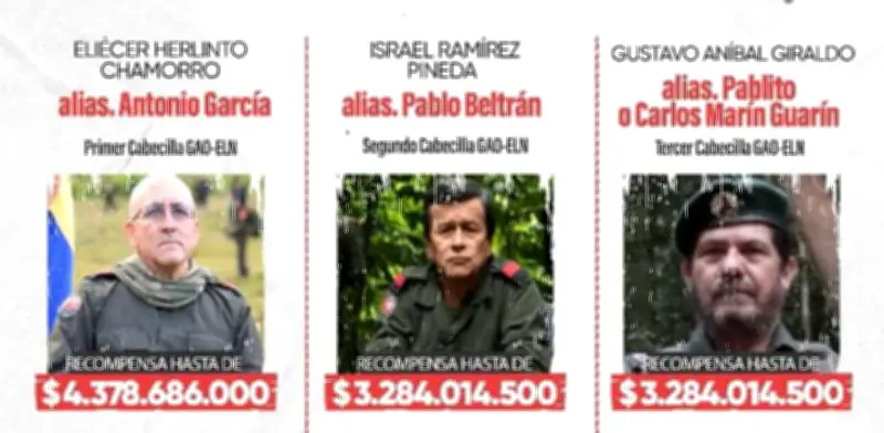 Mapa actual del Eln: dónde están sus máximos cabecillas y su expansión