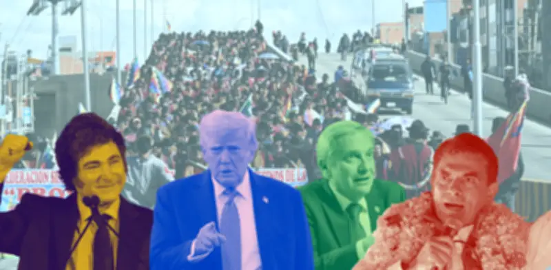 Milei, Kast, Paz y Trump: los cuatro presidentes de derecha que enfrentan crisis de popularidad
