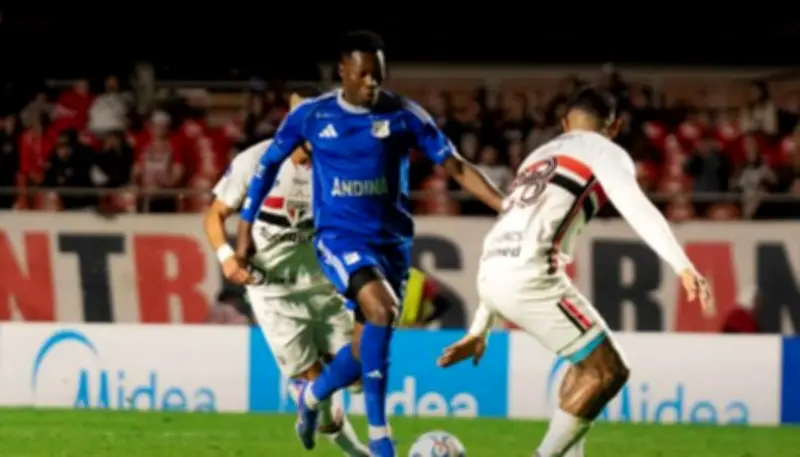 Millonarios falla penal y empata 1-1 con Sao Paulo en Sudamericana