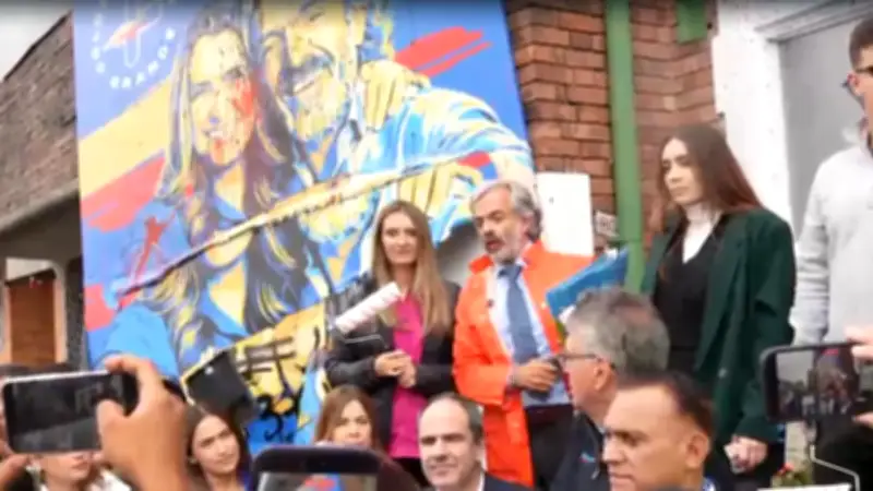 Ministro Benedetti anuncia medidas por vandalismo a sede de Paloma Valencia