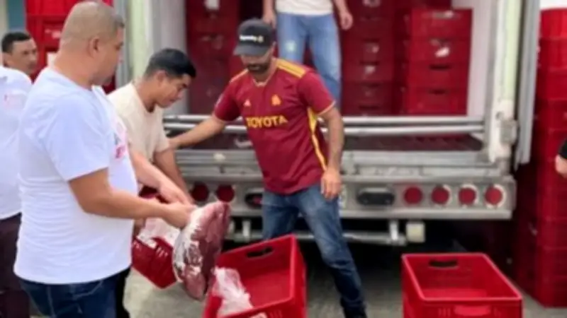 Más de 25 toneladas de carne de cerdo entregadas a familias vulnerables en Armenia Mantequilla
