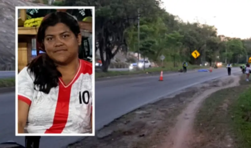 Muere mujer en accidente de moto en autopista a Piedecuesta