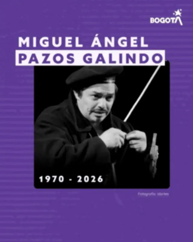 Muerte de Miguel Ángel Pazos: actor y gestor cultural colombiano fallece a los 56 años