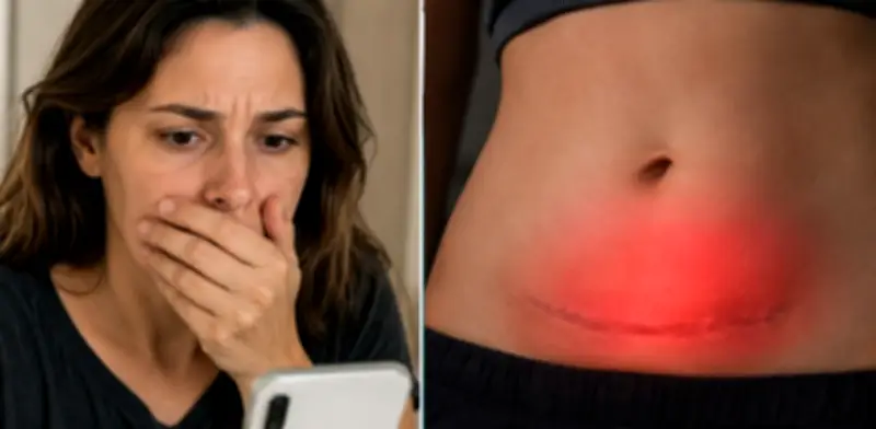 Mujer descubre tijeras olvidadas en su abdomen tras abdominoplastia en Italia