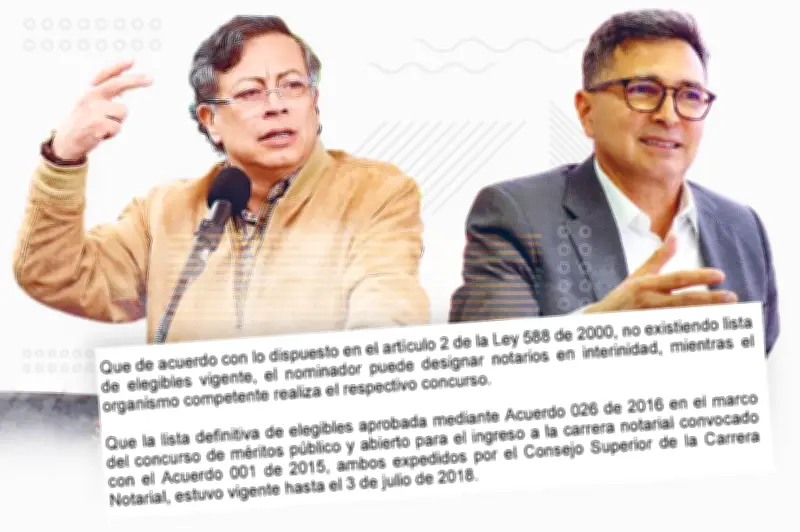 Notarías en Colombia: 17 nombramientos en 2024 y críticas por nexos políticos