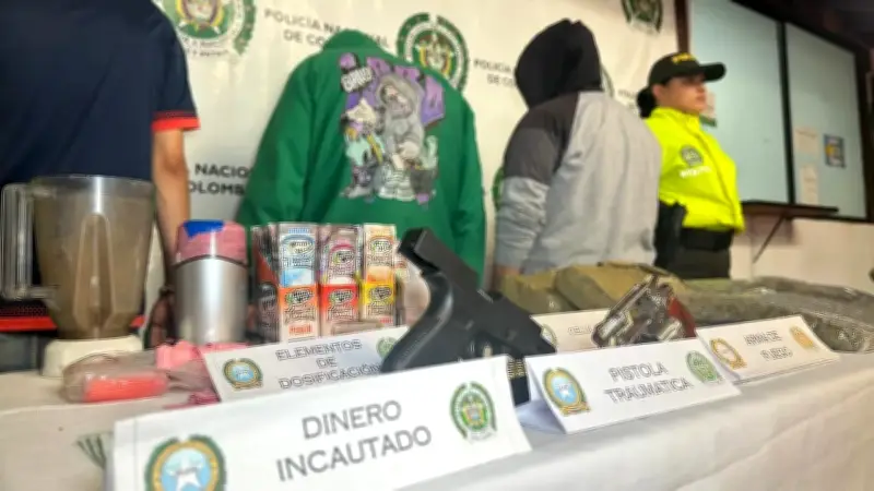 Nueve capturados y un menor aprehendido en operativos contra el microtráfico en Santander