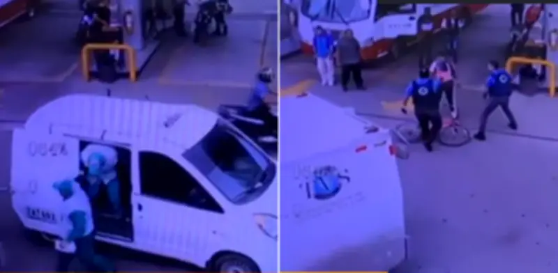 Nuevo video revela robo a gasolinera en Soacha: ladrones usaron uniformes