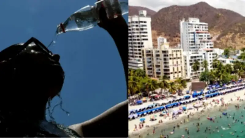 Ola de calor en Santa Marta: temperaturas alcanzan los 36°C y se extienden