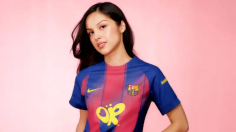Olivia Rodrigo, nueva estrella en la camiseta del Barça para el clásico