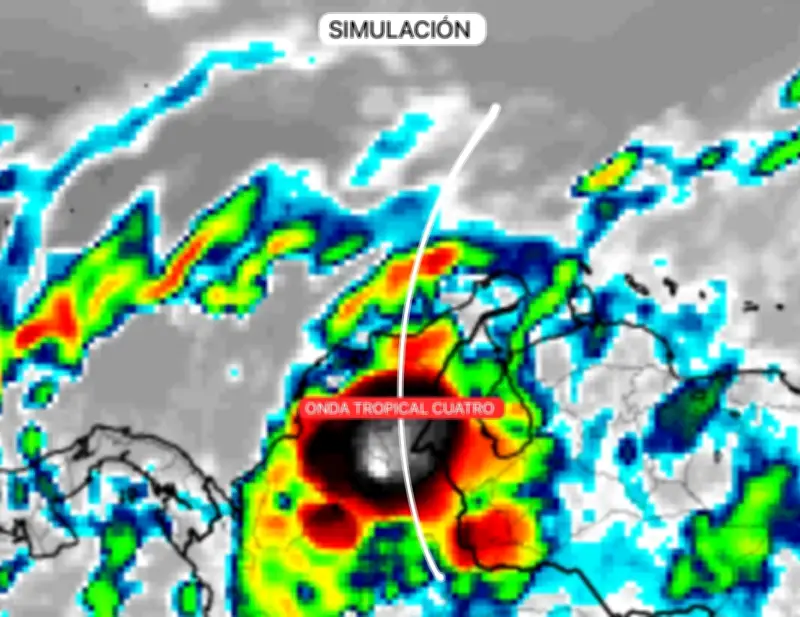 Onda tropical se retrasa pero mantienen alerta por lluvias en Caribe