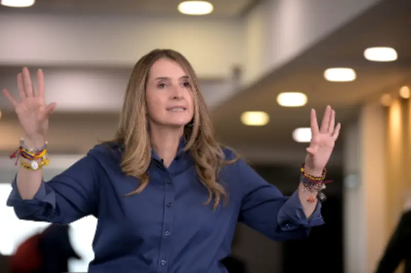 Paloma Valencia cancela almuerzo con periodistas tras meses de gestión
