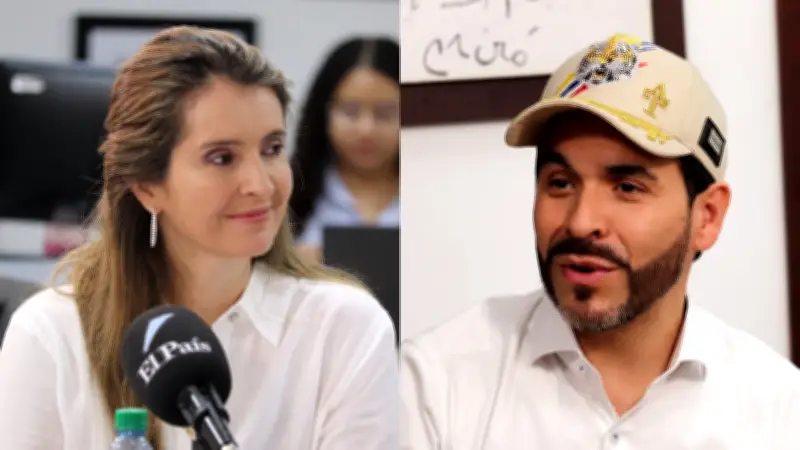Paloma Valencia evita responder si apoyaría a De la Espriella en segunda vuelta
