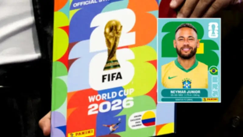 Panini aclara por qué Neymar no está en el álbum del Mundial