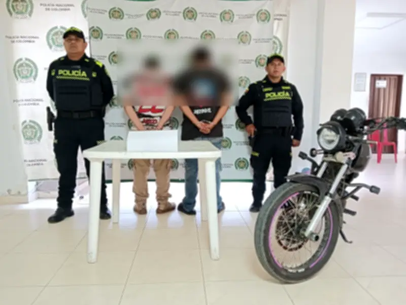 Pareja víctima de robo millonario en vía Bucaramanga-Matanza; capturan a dos sospechosos