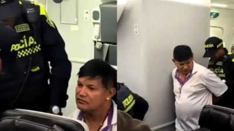 Pasajero de Avianca niega agresión sexual y alega pánico a volar