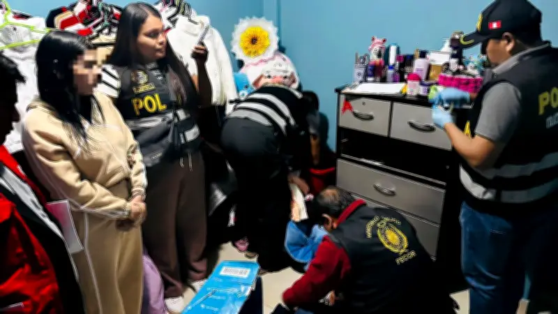 Perú desarticula dos facciones del Tren de Aragua en megaoperativo