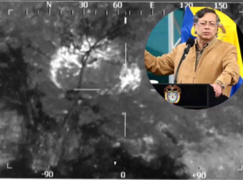 Petro confirma orden de bombardeo en Tibú contra el Eln