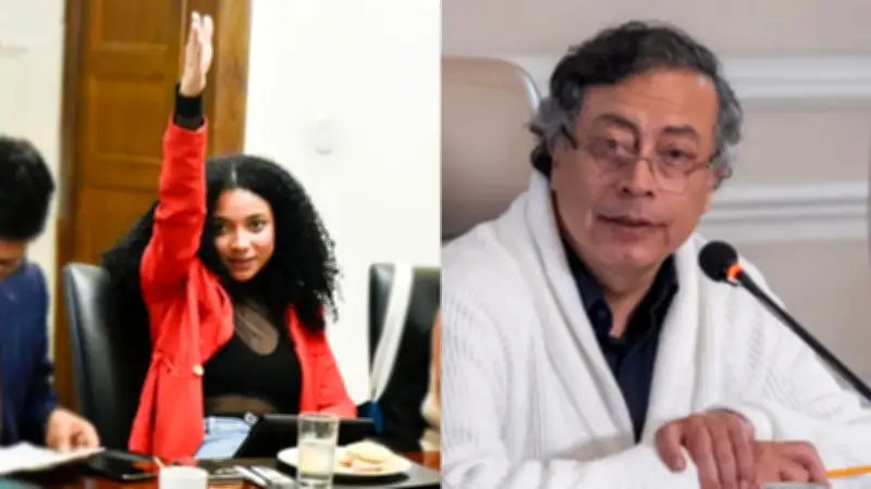 Petro defiende a Juliana Guerrero y critica a congresistas por corrupción