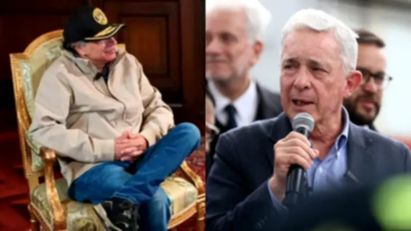 Petro defiende mural sobre falsos positivos cerca de casa de Uribe